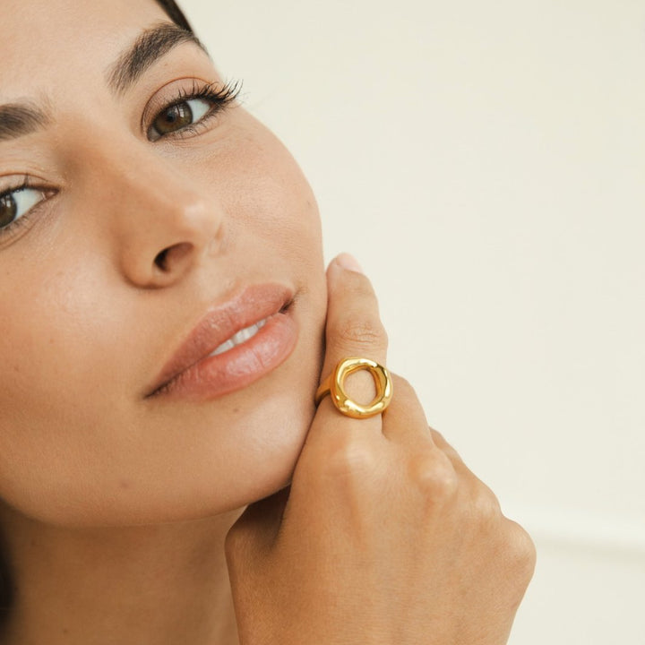 ヴィナ 溶融ゴールドリング